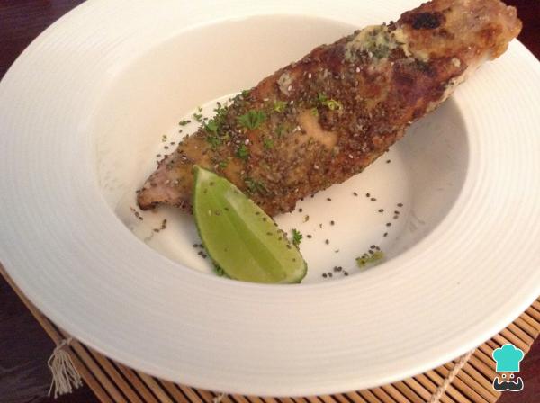 Recette de Thon pané aux graines de chia