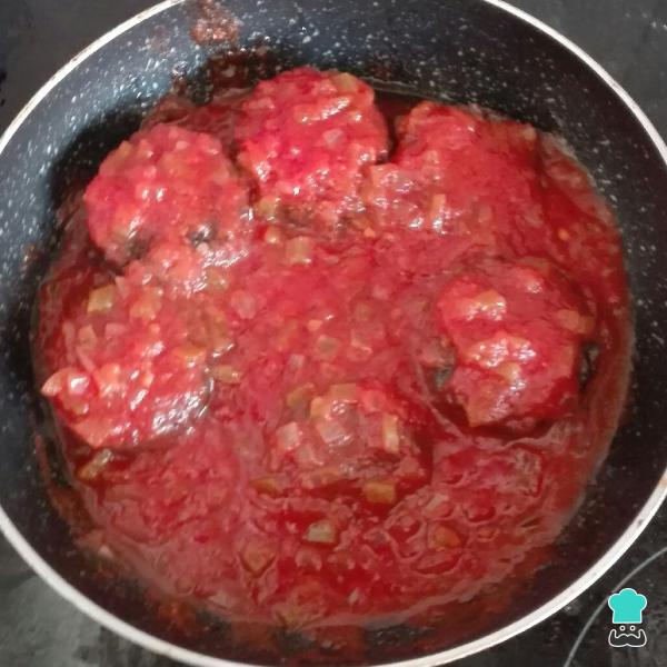 Recette de boudin noir aux tomates frites