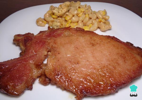 Recette de côtelettes de porc au four au miel