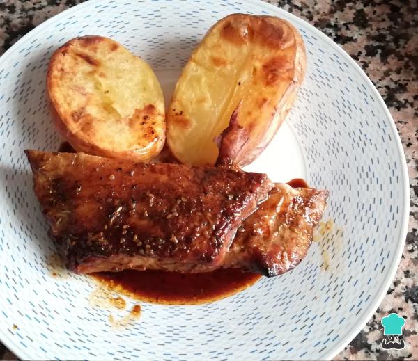 Recette de côtes de porc au four