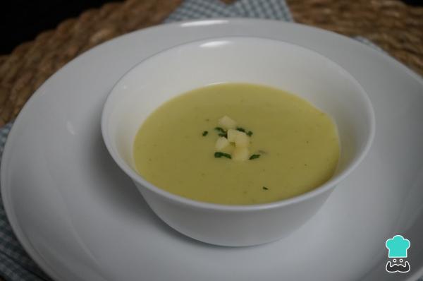 Recette de crème de courgettes et pommes