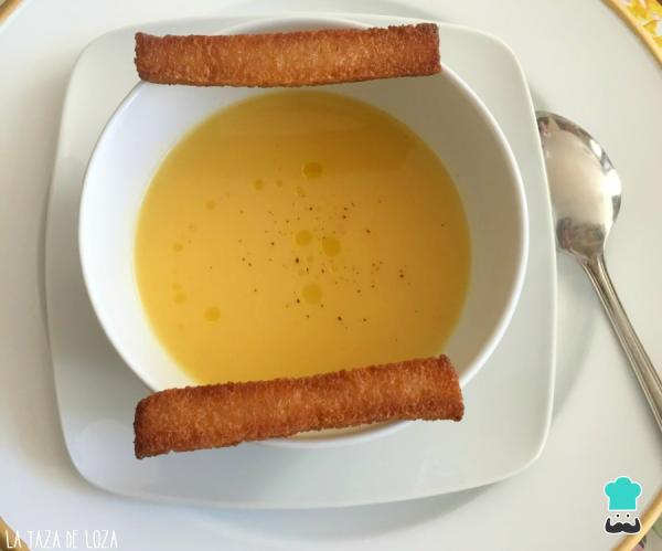 Recette de crème de pommes de terre et potiron