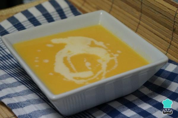 Recette de crème de potiron à la crème