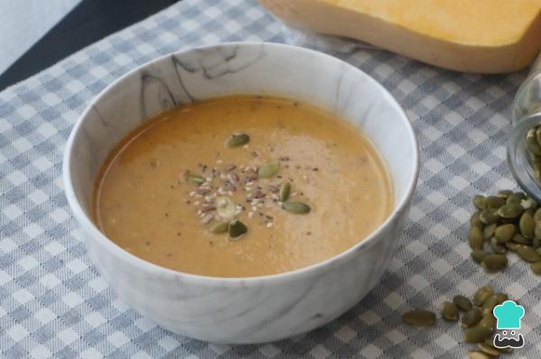 Recette de crème de potiron rôti