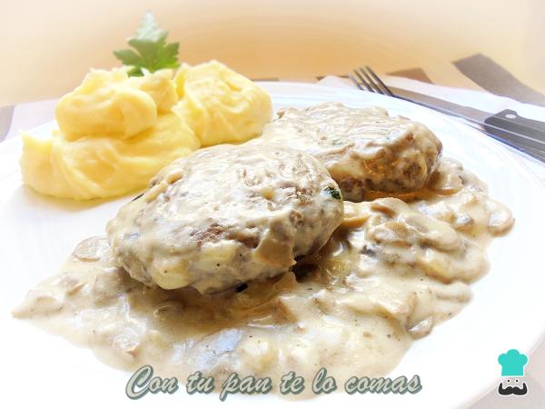 Recette de filets russes à la sauce aux champignons