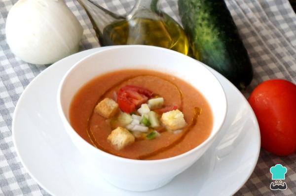 Recette de gaspacho andalou de grand-mère
