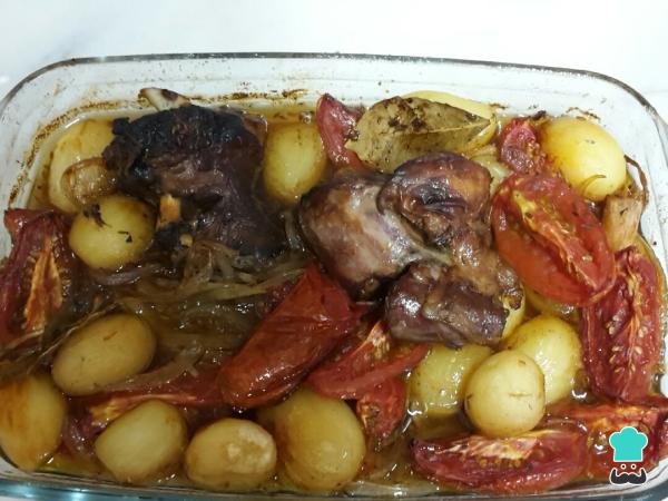 Recette de mansarde d'agneau au four