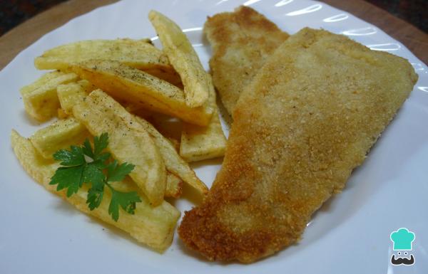 Recette de merlu pané au four