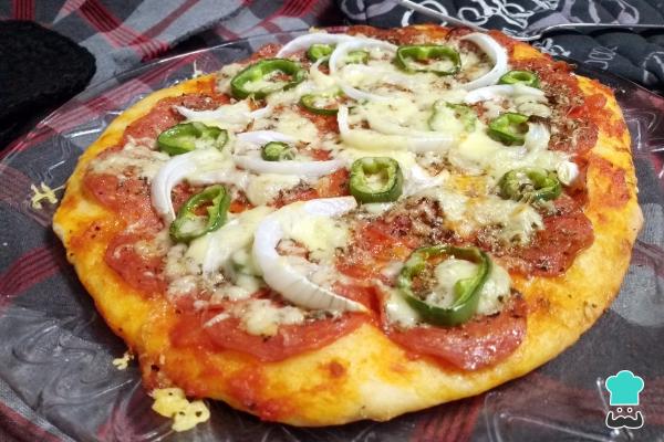 Recette de pizza au pepperoni