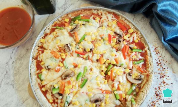 Recette de pizza aux flocons d'avoine
