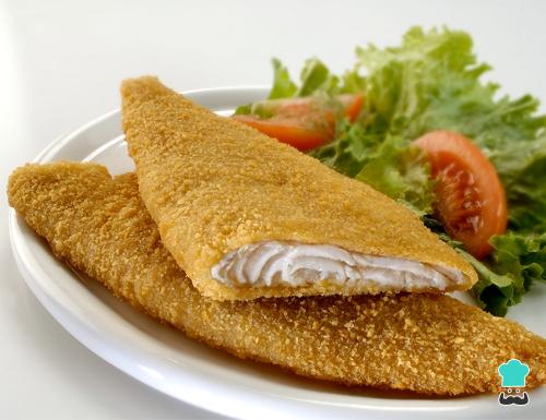 Recette de poisson pané au four.