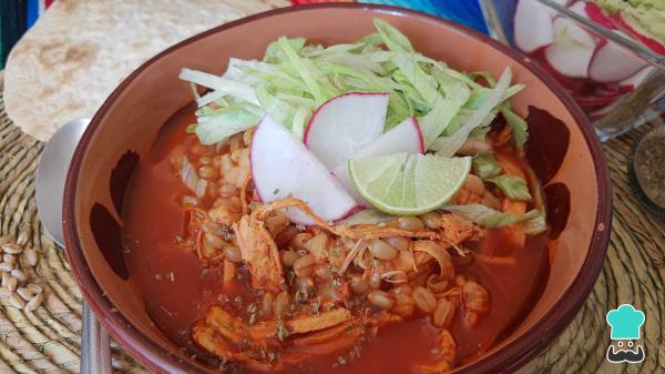 Recette de pozole de blé