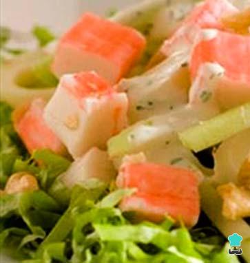 Recette de salade Kani Kama