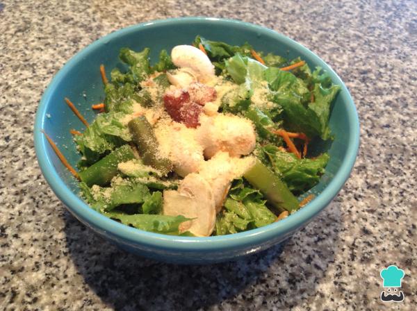 Recette de salade d'asperges au bacon