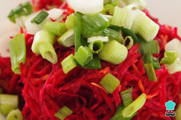 Recette de salade de betteraves crues