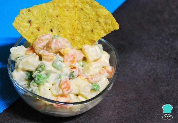 Recette de salade de crevettes