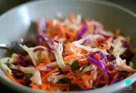 Recette de salade de radicchio, pommes et carottes