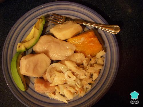 Recette de salade de viand et morue