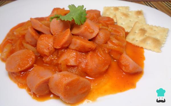 Recette de saucisses enchipotlada pour enfants