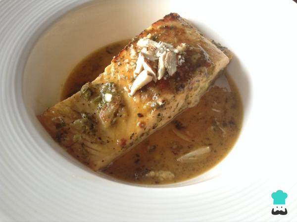 Recette de saumon au beurre