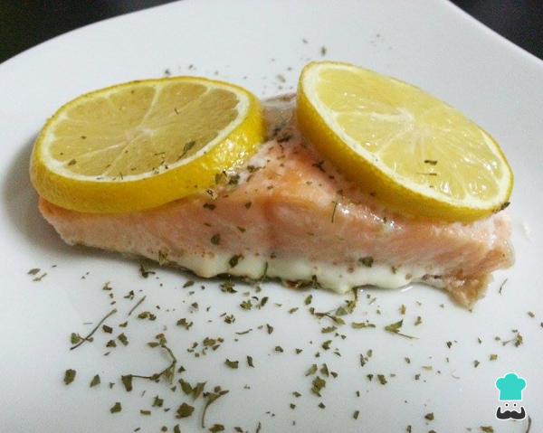 Recette de saumon au four au citron