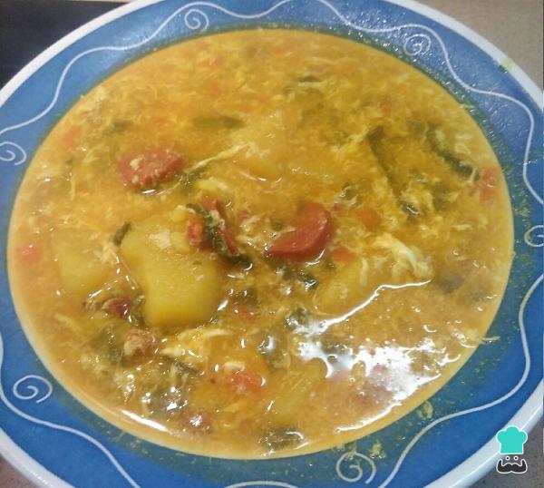 Recette de soupe Rioja