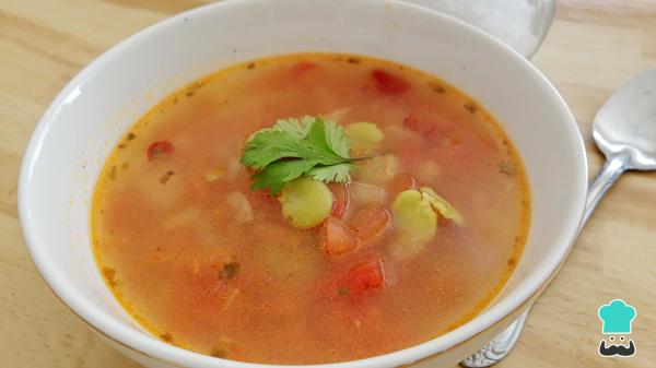 Recette de soupe aux haricots