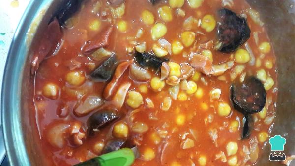 Recette de tripes au chorizo ​​​​et boudin