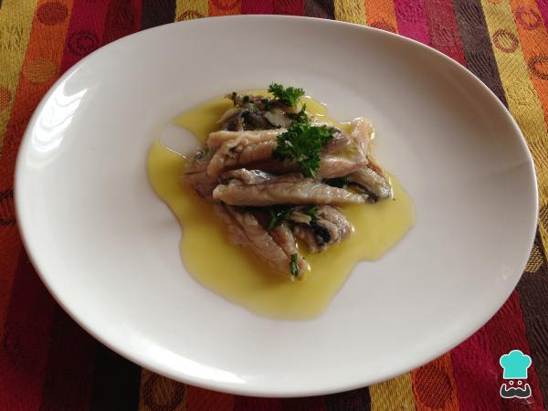 Recette d'anchois frais au vinaigre - Étape 7