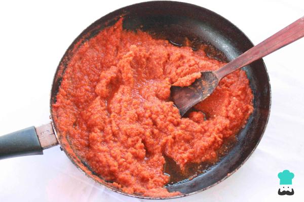 Recette de Pan Pizza avec de la farine de pois chiches - Étape 5