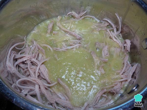 Recette de poitrine de bœuf à la sauce verte - Étape 6