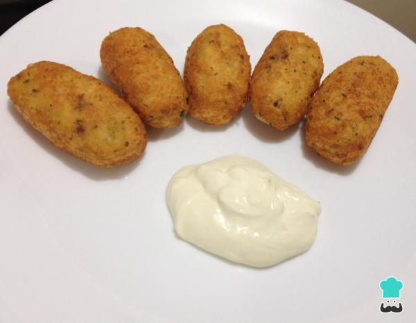 Recette de boulettes de morue - Étape 8