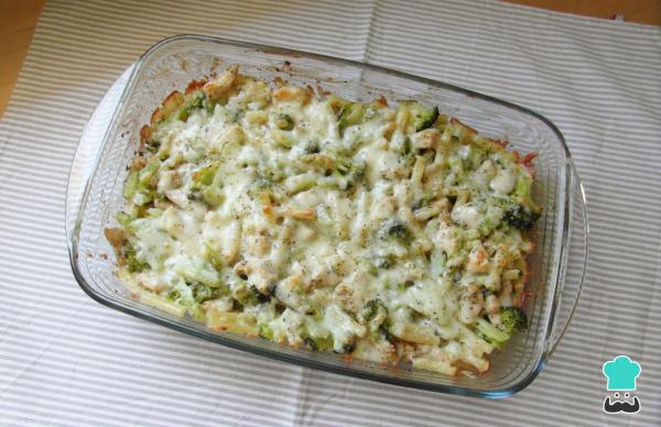 Recette de pâtes au poulet, brocoli et fromage - Étape 8