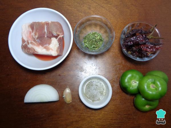 Recette de Porc à la sauce aux mûres - Étape 1