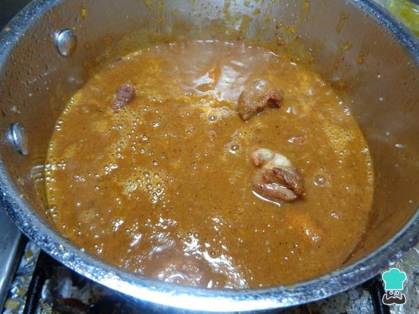 Recette de Porc à la sauce aux mûres - Étape 5