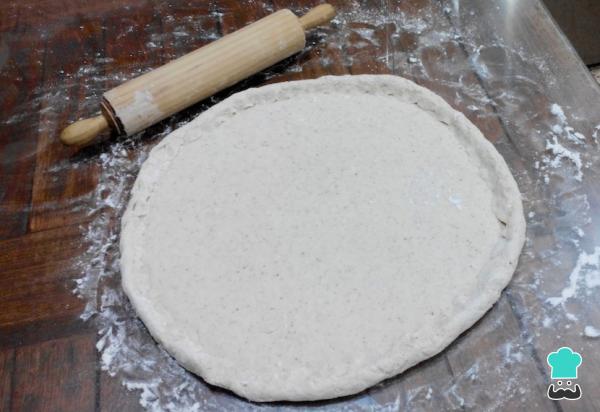 Recette de pizza sans gluten avec prémix - Étape 4