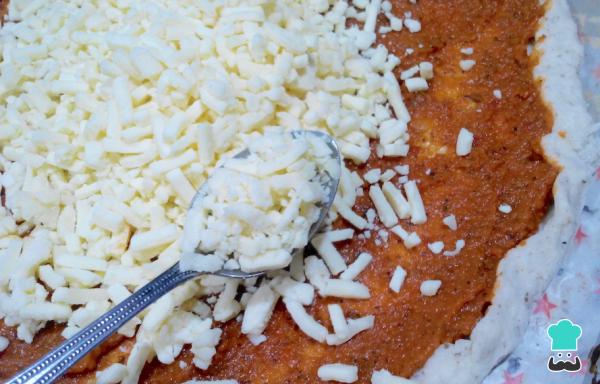 Recette de pizza sans gluten avec prémix - Étape 5