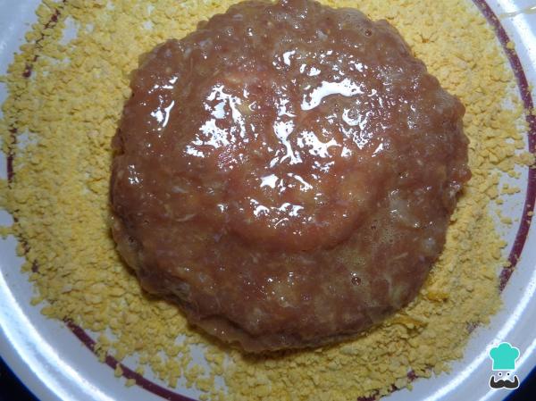 Recette de bœuf milanais farci au fromage et jambon - Étape 9