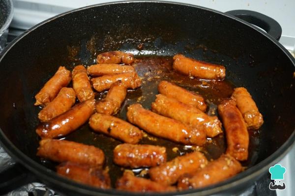 Recette Chorizos au vin blanc - Étape 5