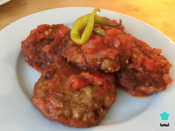 Recette de Steaks russes aux tomates - Étape 8