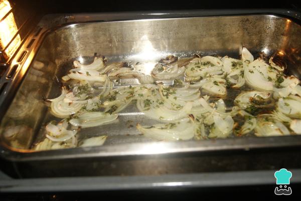 Recette Truite au four aux oignons - Étape 3