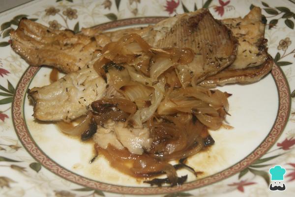 Recette de Truite au Four avec Oignons - Étape 6