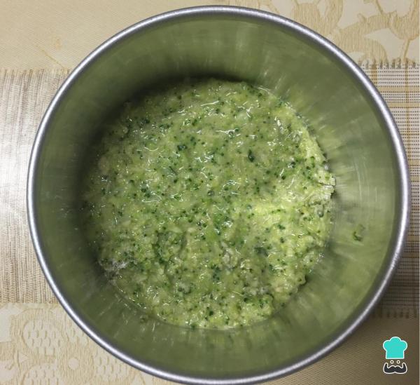 Recette de pizza au brocoli sans farine – Étape 2