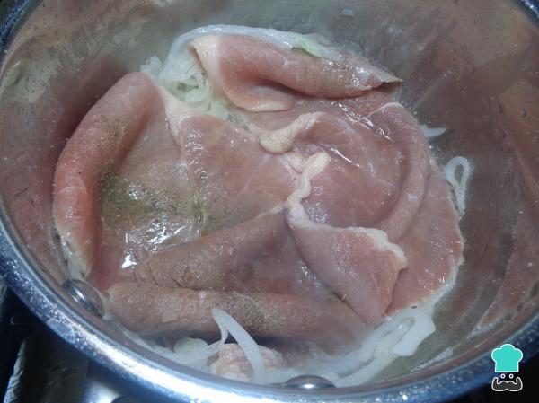 Recette Bœuf à la sauce verte avec pommes de terre - Étape 7