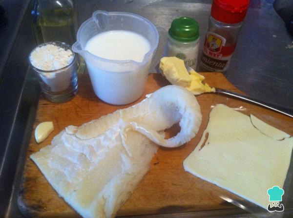 Recette de Cabillaud au Four avec Gratin de Fromage - Étape 1