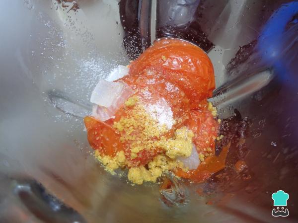 Recette Steak à la sauce rouge avec pommes de terre - Étape 5