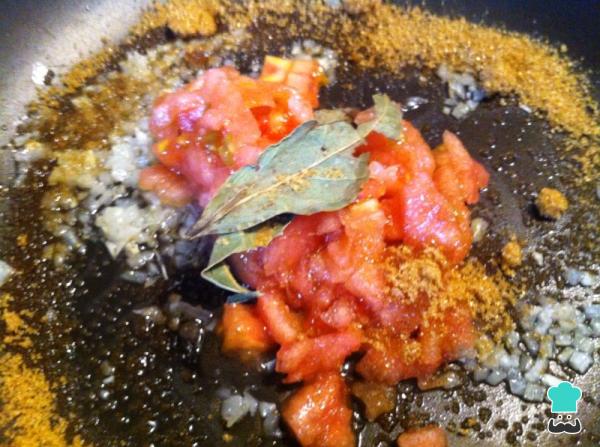 Recette Cabillaud à la tomate et à l'oignon - Étape 5