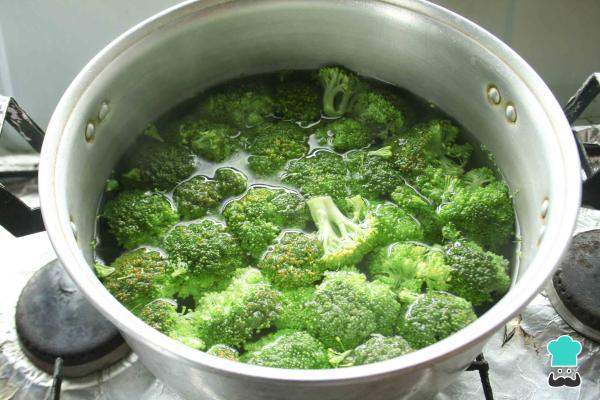 Recette de pâtes au brocoli et au fromage - Étape 2