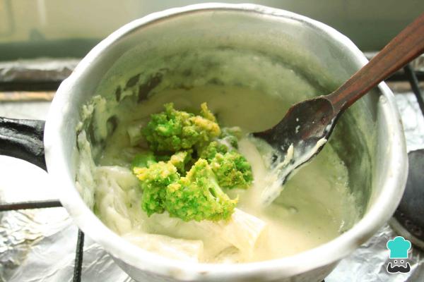 Recette de pâtes au brocoli et au fromage - Étape 10