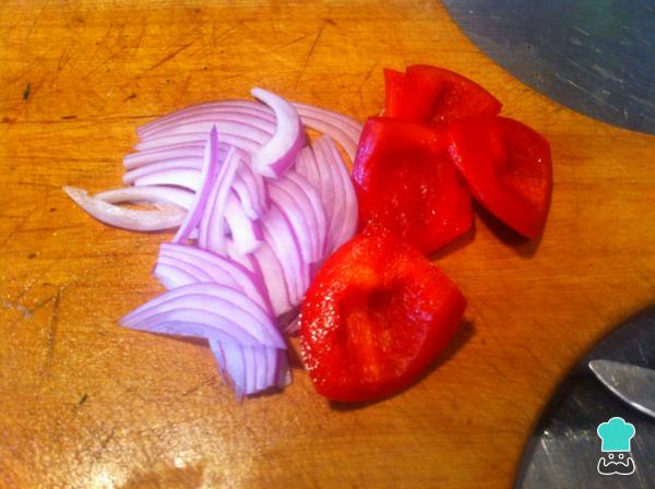 Recette de Truite au four aux légumes - Étape 3